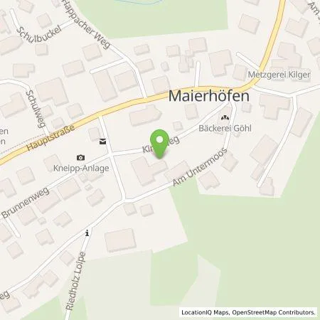 Standortübersicht der Tankstelle Natur-Landhaus Krone in 88167 Maierhöfen