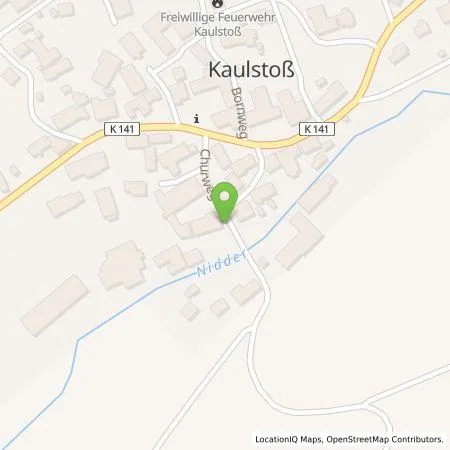 Standortübersicht der Tankstelle Werner und Volker Appel GbRs in 63679 Schotten-Kaulstoß