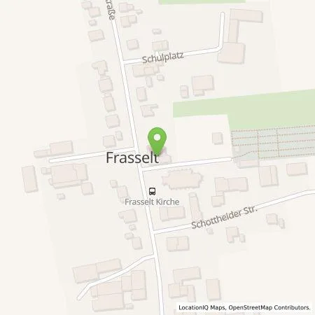 Standortübersicht der Tankstelle Hermann-Josef van Bergen in 47559 Kranenburg