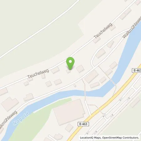 Standortübersicht der Tankstelle S.W.w. Schmuckwaren GmbH in 75365 Calw