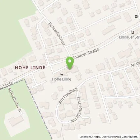 Standortübersicht der Tankstelle Hotel Hohe Linde GmbH & Co. KG in 88316 Isny im Allgäu