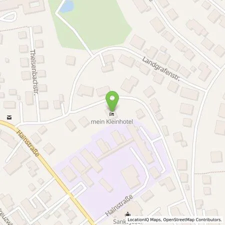 Standortübersicht der Tankstelle mein kleinHOTEL Franchise und Vertriebs GmbH in 35216 Biedenkopf