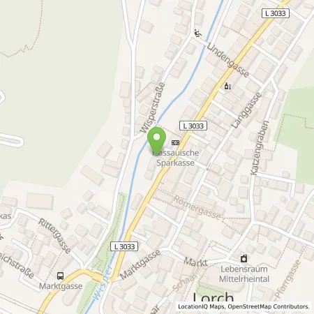 Standortübersicht der Tankstelle Breuer-Hadwiger Hotelbetriebs GmbH & Co. KG in 65391 Lorch am Rhein