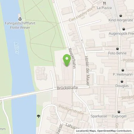 Standortübersicht der Tankstelle Thöles Betriebs GmbH in 27283 Verden