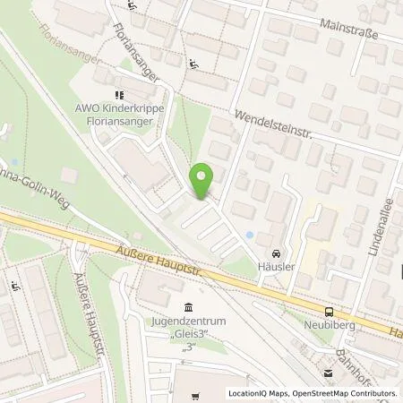 Standortübersicht der Tankstelle Gemeinde Neubiberg in 85579 Neubiberg