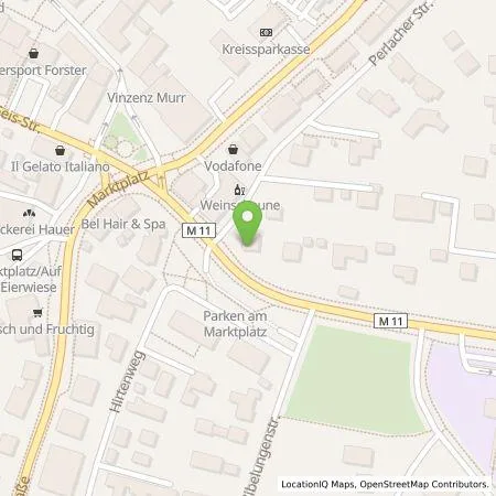 Standortübersicht der Tankstelle Gemeinde Grünwald in 82031 Grünwald