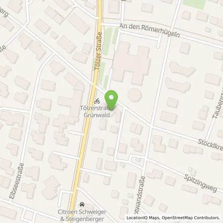 Standortübersicht der Tankstelle Gemeinde Grünwald in 82031 Grünwald