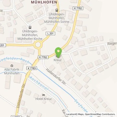 Standortübersicht der Tankstelle GS Augsburg Hotelbetriebs GmbH in 88690 Uhldingen-Mühlhofen