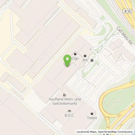 Standortübersicht der Tankstelle OSP Ollisa Solar Power GmbH in 76185 Karlsruhe