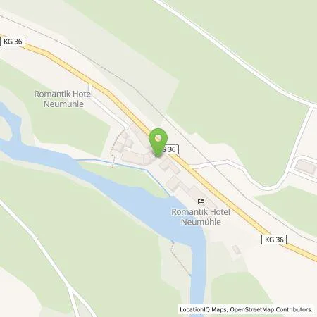 Standortübersicht der Tankstelle Neumühle Hotel- und Gaststätten Betriebsgesellschaft mbH in 97797 Wartmannsroth