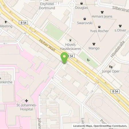Standortübersicht der Tankstelle SJG St. Paulus GmbH in 44137 Dortmund