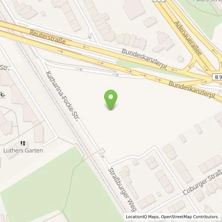 Standortübersicht der Tankstelle Union Investment Real Estate Digital GmbH in 53113 Bonn