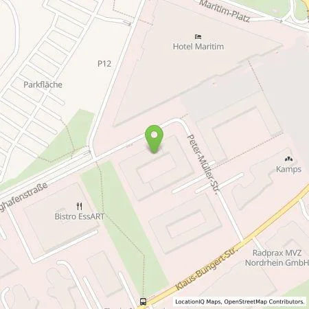 Standortübersicht der Tankstelle Union Investment Real Estate Digital GmbH in 40468 Düsseldorf