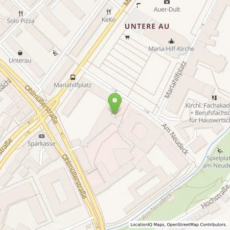 Standortübersicht der Tankstelle Landratsamt München in 81541 München