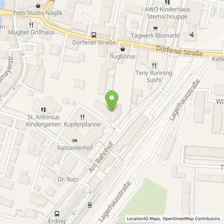 Standortübersicht der Tankstelle Parkhotel Erding GmbH in 85435 Erding