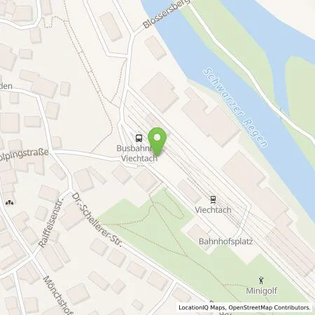 Standortübersicht der Tankstelle Mer Germany GmbH in 94234 Viechtach