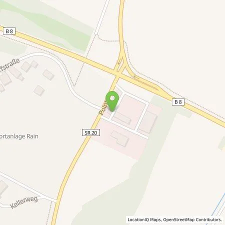 Standortübersicht der Tankstelle Mer Germany GmbH in 94369 Rain