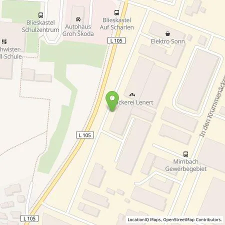 Standortübersicht der Tankstelle Sonnenstrom Saarpfalz OHG in 66440 Blieskastel