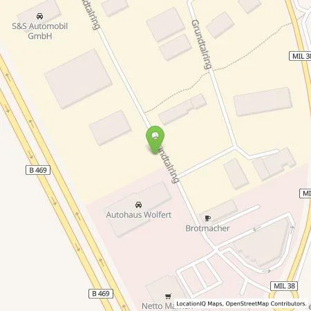 Standortübersicht der Tankstelle HomE of Mobility GmbH in 63868 Großwallstadt