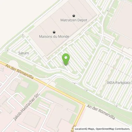 Standortübersicht der Tankstelle EnBW mobility+ AG und Co.KG in 56070 Koblenz