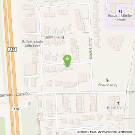 Standortübersicht der Tankstelle Privatperson in 51147 Grengel