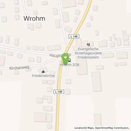 Standortübersicht der Tankstelle Leitungstiefbau Dithmarschen GmbH in 25799 Wrohm