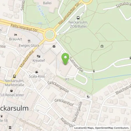 Standortübersicht der Tankstelle Claus Heinemann Elektroanlagen GmbH in 74172 Neckarsulm