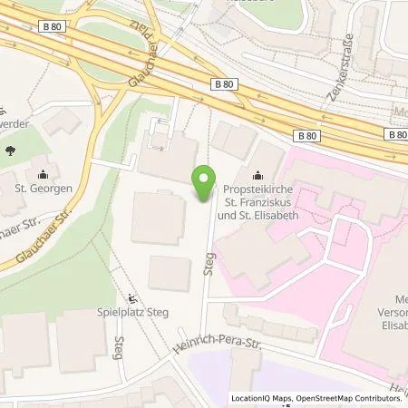 Standortübersicht der Tankstelle Bauverein Energie & Service GmbH in 06110 Halle (Saale)