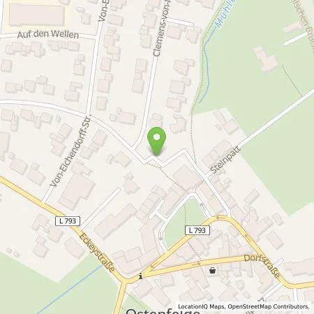 Standortübersicht der Tankstelle Stadtwerke Ostmünsterland GmbH & Co. KG in 59320 Ennigerloh