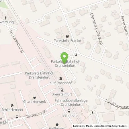 Standortübersicht der Tankstelle Stadtwerke Ostmünsterland GmbH & Co. KG in 48317 Drensteinfurt