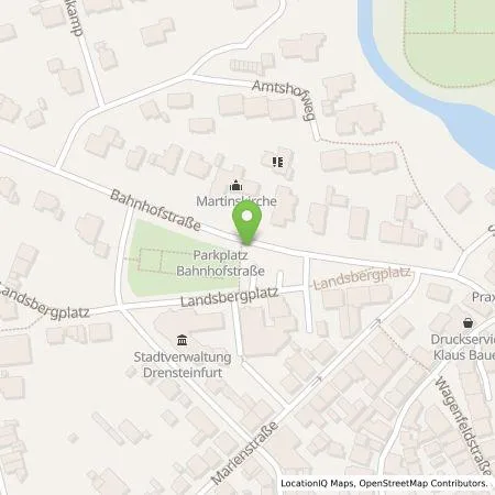 Standortübersicht der Tankstelle Stadtwerke Ostmünsterland GmbH & Co. KG in 48317 Drensteinfurt