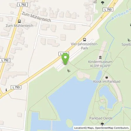 Standortübersicht der Tankstelle Stadtwerke Ostmünsterland GmbH & Co. KG in 59302 Oelde