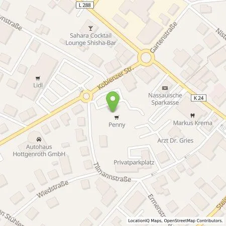 Standortübersicht der Tankstelle EnBW mobility+ AG und Co.KG in 57627 Hachenburg