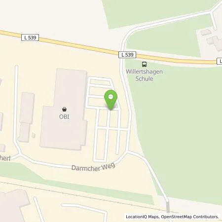 Standortübersicht der Tankstelle EnBW mobility+ AG und Co.KG in 58540 Meinerzhagen