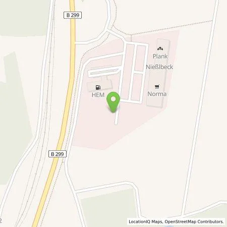 Standortübersicht der Tankstelle Mer Germany GmbH in 92369 Sengenthal