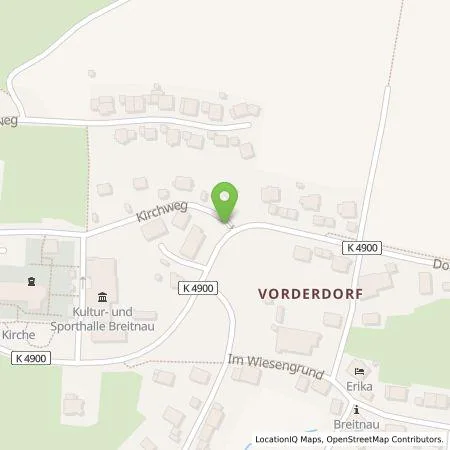 Standortübersicht der Tankstelle naturenergie hochrhein AG in 79874 Breitnau