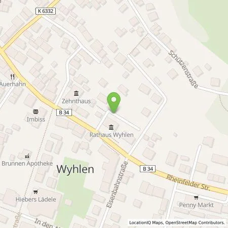 Standortübersicht der Tankstelle naturenergie hochrhein AG in 79639 Grenzach-Wyhlen