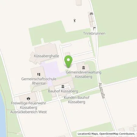 Standortübersicht der Tankstelle naturenergie hochrhein AG in 79790 Küssaberg (Rheinheim)
