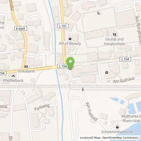 Standortübersicht der Tankstelle naturenergie hochrhein AG in 79730 Murg