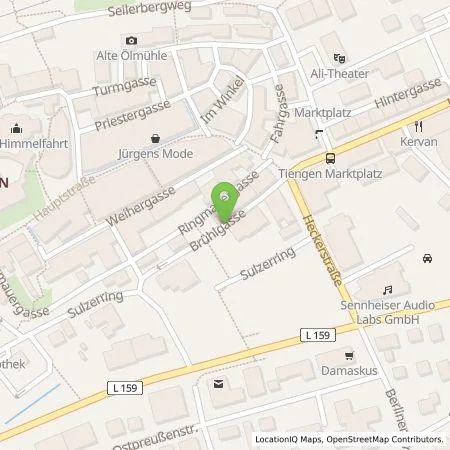 Standortübersicht der Tankstelle naturenergie hochrhein AG in 79761 Waldshut-Tiengen