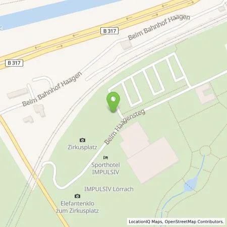 Standortübersicht der Tankstelle naturenergie hochrhein AG in 79541 Lörrach