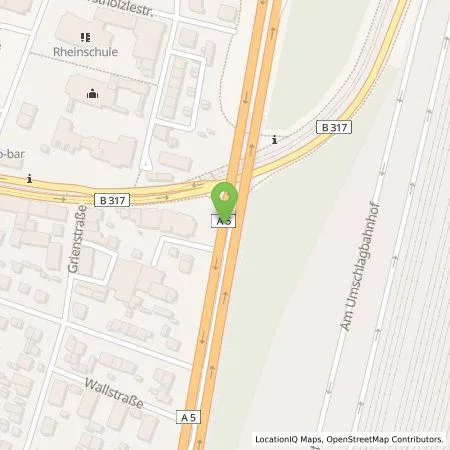 Standortübersicht der Tankstelle naturenergie hochrhein AG in 79576 Weil am Rhein