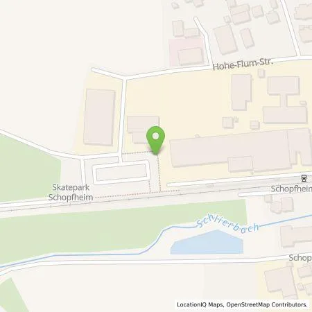 Standortübersicht der Tankstelle naturenergie hochrhein AG in 79650 Schopfheim