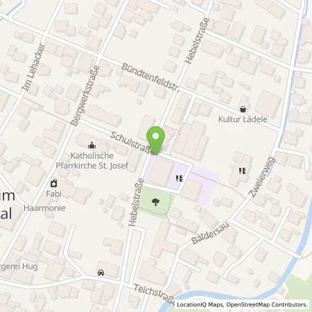 Standortübersicht der Tankstelle naturenergie hochrhein AG in 79688 Hausen im Wiesental