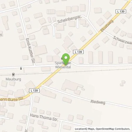 Standortübersicht der Tankstelle naturenergie hochrhein AG in 79689 Maulburg