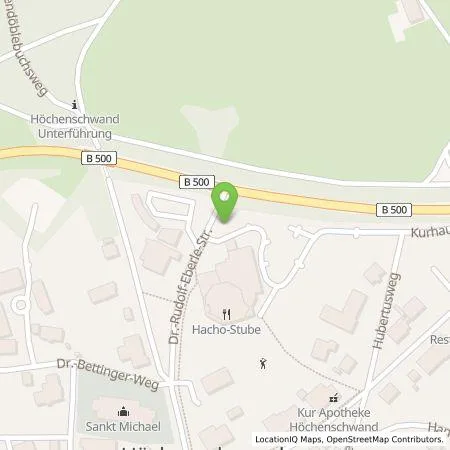 Standortübersicht der Tankstelle naturenergie hochrhein AG in 79862 Höchenschwand