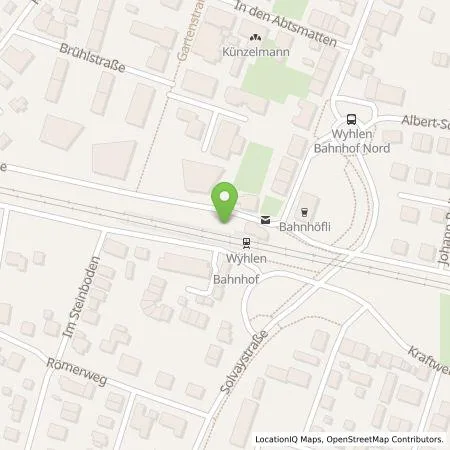 Standortübersicht der Tankstelle naturenergie hochrhein AG in 79639 Grenzach-Wyhlen