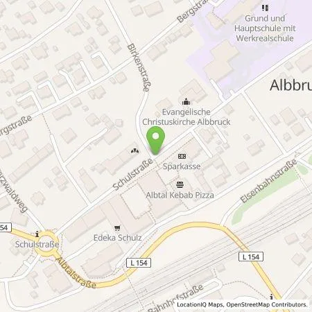 Standortübersicht der Tankstelle naturenergie hochrhein AG in 79774 Albbruck