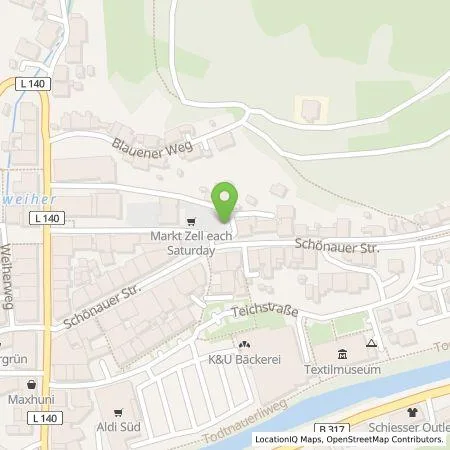 Standortübersicht der Tankstelle naturenergie hochrhein AG in 79669 Zell im Wiesental