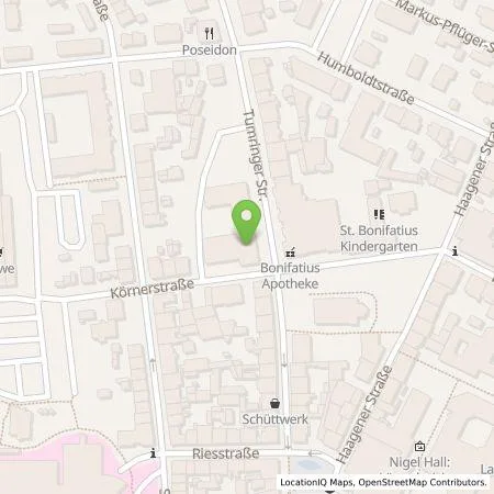 Standortübersicht der Tankstelle naturenergie hochrhein AG in 79539 Loerrach